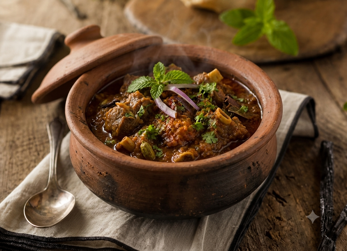 Matka Mutton Handi
